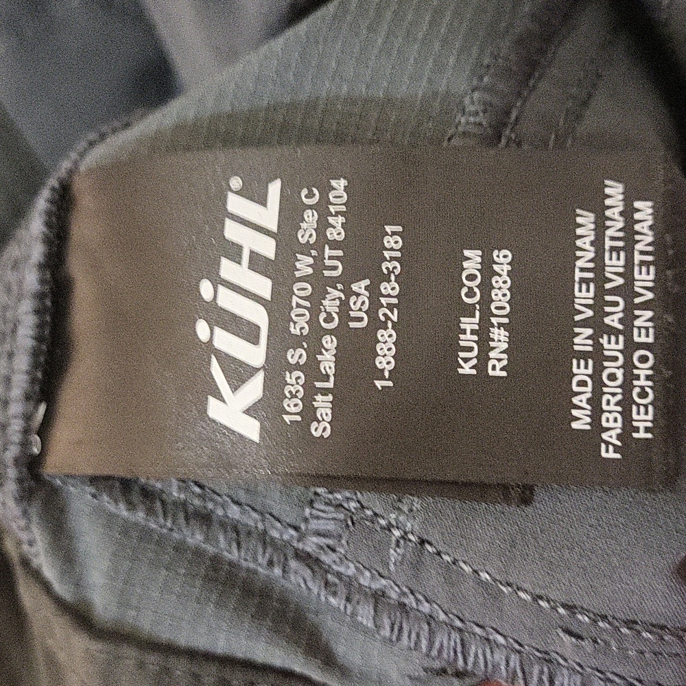 Kuhl Men's Dark Gray Silencr Pants - Picture 4 of 7